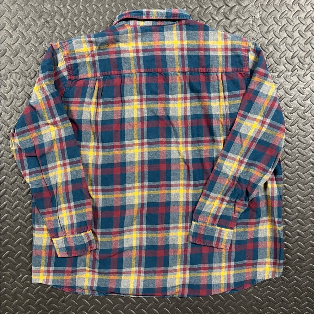 Foundry Supply Co Plaid Flannel Shirt Men’s 3XLT Tall Button Down Cotton - Picture 9 of 9